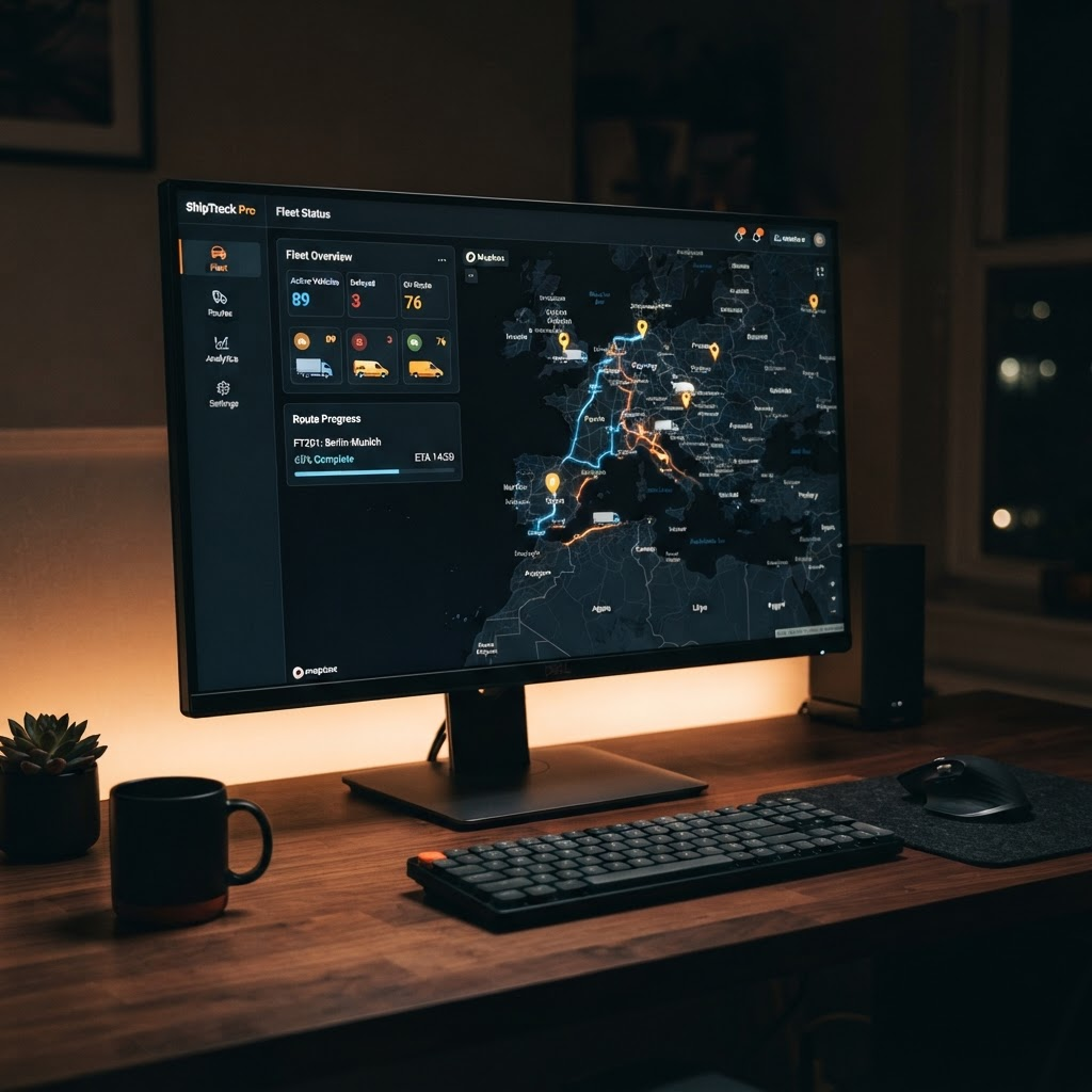 RouteCraft — Fleet tracking & route optimization